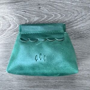 Portland Leather Penny Pouch Cowboy Mint